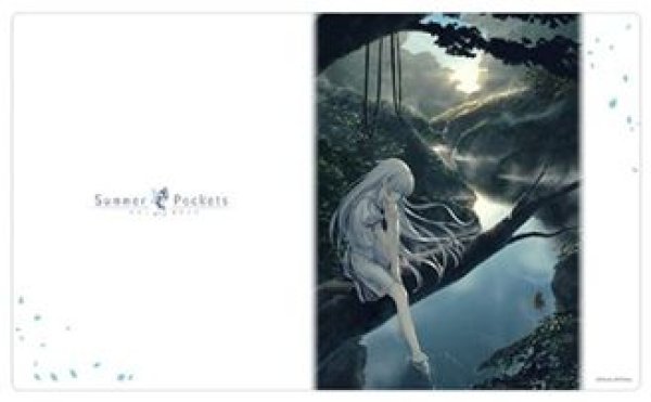 画像1: 【予約：5月10日(土)20時まで】カーテン魂／(株)キース　Summer Pockets　ラバーマット（鳴瀬しろは）【再版】 (1)