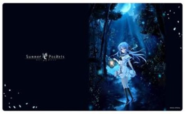 画像1: 【予約：5月10日(土)20時まで】カーテン魂／(株)キース　Summer Pockets　ラバーマット（空門蒼）【再版】 (1)