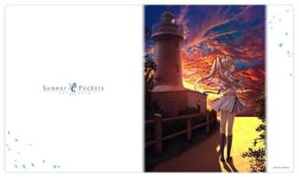 画像1: 【予約：5月10日(土)20時まで】カーテン魂／(株)キース　Summer Pockets　ラバーマット（紬ヴェンダース）【再版】 (1)