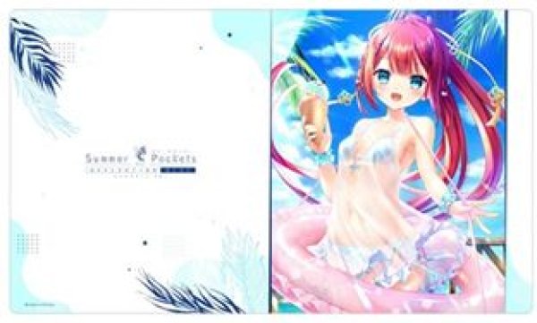 画像1: 【予約：5月10日(土)20時まで】カーテン魂／(株)キース　Summer Pockets REFLECTION BLUE　ラバーマット（神山識／海）【再版】 (1)