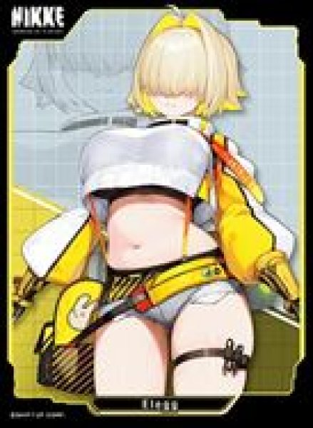 画像1: 【予約：5月13日(火)20時まで】ムービック　きゃらスリーブコレクション マットシリーズ　勝利の女神:NIKKE　「エレグ」(No.MT2110) (1)