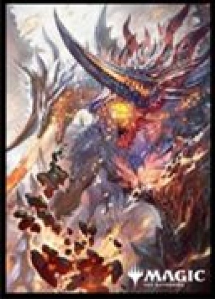 画像1: 【予約：5月6日(火)20時まで】エンスカイ マジック：ザ・ギャザリング プレイヤーズカードスリーブ MTGS-321 『ファウンデーション』《双炎の暴君》 (1)