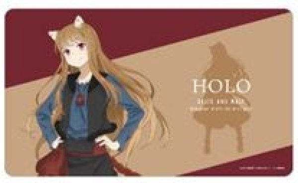 画像1: 【予約：5月25日(日)20時まで】アルマビアンカ　TVアニメ『狼と香辛料 MERCHANT MEETS THE WISE WOLF』 ホロ マルチデスクマット (1)