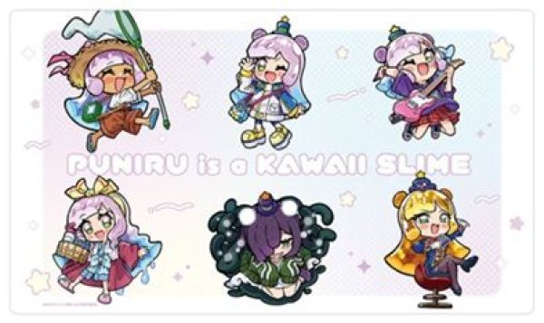 画像1: 【予約：5月25日(日)20時まで】カーテン魂／(株)キース　ぷにるはかわいいスライム　ラバーマット（ミニキャラ） (1)