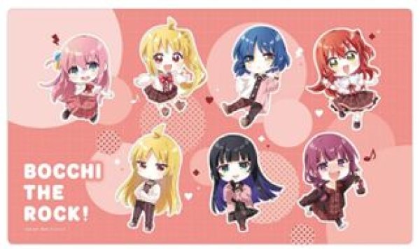 画像1: 【予約：5月27日(火)20時まで】カーテン魂／(株)キース　ぼっち・ざ・ろっく！　ラバーマット（チョコレートコーデ／B） (1)