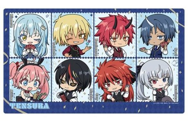 画像1: 【予約：6月10日(火)20時まで】カーテン魂／(株)キース　転生したらスライムだった件　ラバーマット（カジノ） (1)