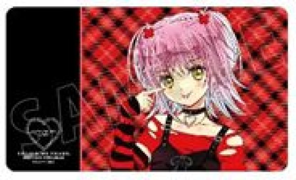 画像1: 【予約：6月22日(日)20時まで】アルマビアンカ　しゅごキャラ！ PEACH-PIT先生 描き下ろし 日奈森 あむ ゴスパンクver. マルチデスクマット (1)