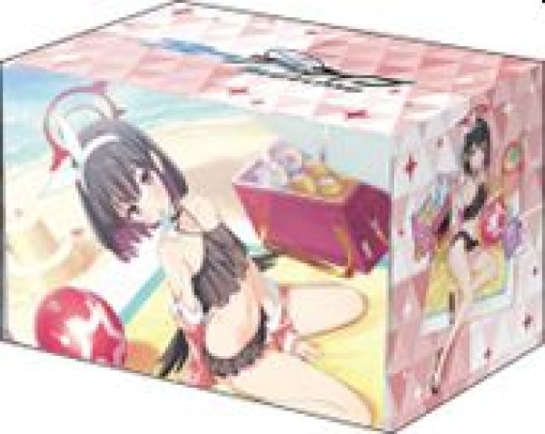 画像1: 【予約：7月1日(火)20時まで】ブシロードデッキホルダーコレクション V3 Vol.1137　ブルーアーカイブ『マシロ(水着)』メモリアルロビーイラストver. (1)