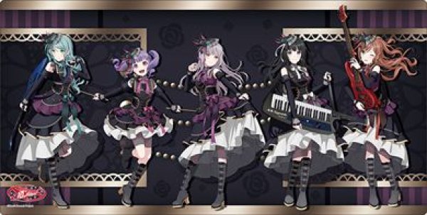 画像1: 【予約：7月1日(火)20時まで】ブシロード ラバーマットコレクション V2 Vol.1700　BanG Dream!『Roselia』10周年ver. (1)
