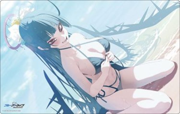 画像1: 【予約：7月1日(火)20時まで】ブシロード ラバーマットコレクション V2 Vol.1760　ブルーアーカイブ『ツルギ(水着)』メモリアルロビーイラストver. (1)