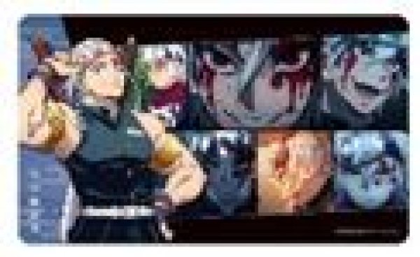 画像1: 【予約：7月5日(土)20時まで】アルマビアンカ　アニメ「鬼滅の刃」 宇髄天元 場面写マルチデスクマット (1)