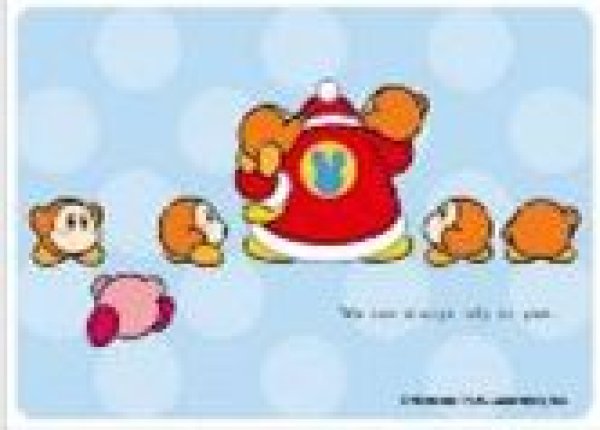 画像1: 【予約：7月8日(火)20時まで】エンスカイ カービィ play with ワドルディ キャラクタースリーブ たよりにしてます(EN-1502) (1)