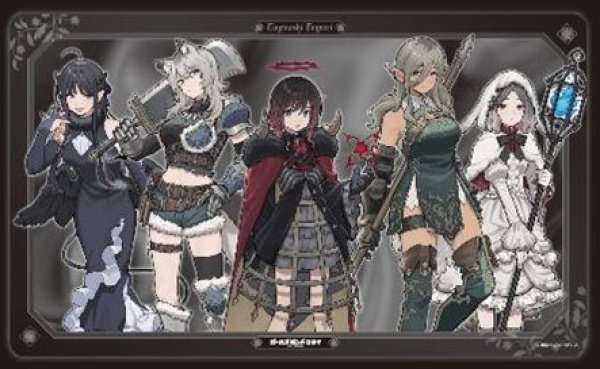 画像1: 【予約：7月30日(水)20時まで】エンスカイ　ガールズバンドクライ キャラクターラバーマット トゲナシトゲアリ[D] (ENR-089) (1)
