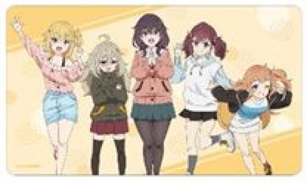 画像1: 【予約：8月3日(日)20時まで】アルマビアンカ　TVアニメ「日々は過ぎれど飯うまし」 集合 マルチデスクマット (1)