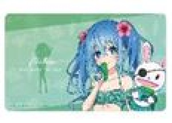 画像1: 【予約：8月3日(日)20時まで】アルマビアンカ　アニメ「デート・ア・ライブV」 描き下ろし 四糸乃 デート・ア・バカンスver. マルチデスクマット (1)