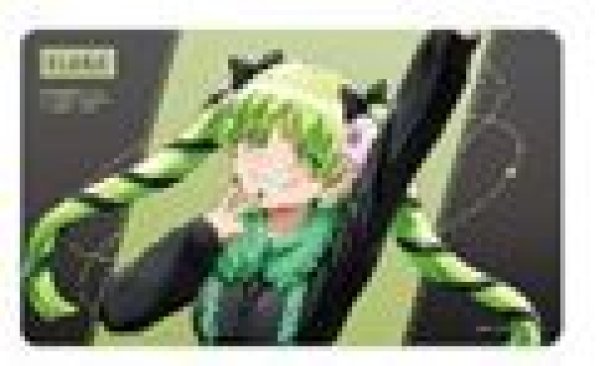 画像1: 【予約：8月11日(月)20時まで】アルマビアンカ　魔入りました！入間くん 描き下ろし ウァラク・クララ ブラックコーデver. マルチデスクマット (1)