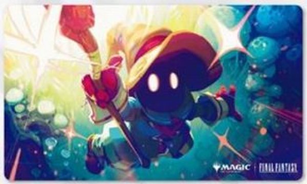 画像1: 【予約：8月12日(火)20時まで】エンスカイ　『マジック：ザ・ギャザリング――FINAL FANTASY』 プレイヤーズラバーマット MFR-02 《迷える黒魔道士、ビビ》 (1)