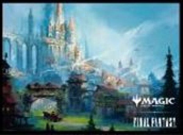 画像1: 【予約：8月12日(火)20時まで】エンスカイ　『マジック：ザ・ギャザリング――FINAL FANTASY』 プレイヤーズカードスリーブ MFS-19 《始まりの町》 (1)