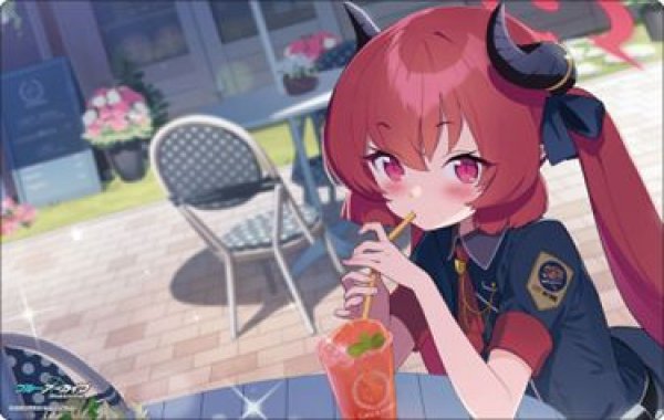 画像1: 【予約：8月12日(火)20時まで】ブシロード ラバーマットコレクション V2 Vol.1790　ブルーアーカイブ『ジュンコ』メモリアルロビーイラストver. (1)