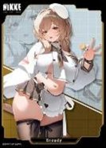画像1: 【予約：8月13日(水)20時まで】ムービック　きゃらスリーブコレクション　マットシリーズ　勝利の女神:NIKKE　「ブレッディ」(No.MT2176) (1)