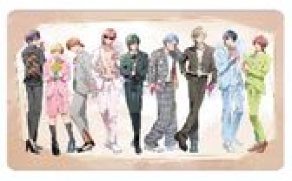 画像1: 【予約：8月24日(日)20時まで】アルマビアンカ　ヤリチン☆ビッチ部 おげれつたなか先生 描き下ろし 集合 スーツver. マルチデスクマット (1)