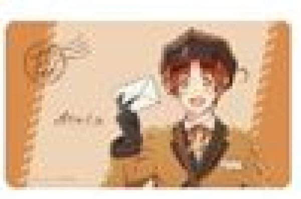 画像1: 【予約：8月24日(日)20時まで】アルマビアンカ　アニメ「ヘタリア World★Stars」 描き下ろし イタリア 郵便屋ver. マルチデスクマット (1)