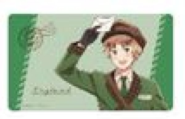 画像1: 【予約：8月24日(日)20時まで】アルマビアンカ　アニメ「ヘタリア World★Stars」 描き下ろし イギリス 郵便屋ver. マルチデスクマット (1)