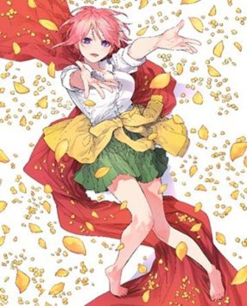 画像1: 【予約：8月25日(月)20時まで】五等分の花嫁 カードゲーム  スリーブ＆カードセット　中野 一花 (1)