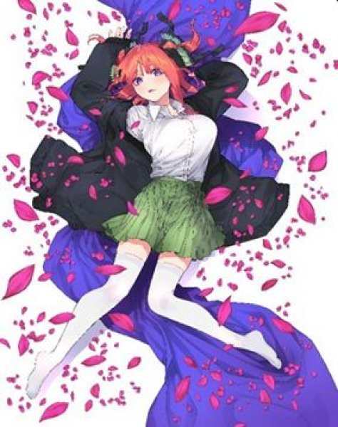 画像1: 【予約：8月25日(月)20時まで】五等分の花嫁 カードゲーム  スリーブ＆カードセット　中野 二乃 (1)