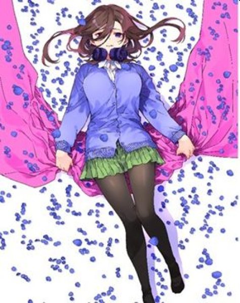 画像1: 【予約：8月25日(月)20時まで】五等分の花嫁 カードゲーム  スリーブ＆カードセット　中野 三玖 (1)