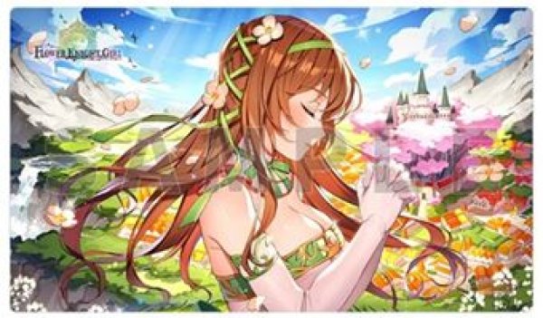 画像1: 【予約：8月26日(火)20時まで】カーテン魂／(株)キース　FLOWER KNIGHT GIRL　ラバーマット（創世の花園） (1)