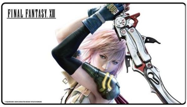画像1: 【予約：8月26日(火)20時まで】スクエアエニックス　ファイナルファンタジーXIII ライトニング　プレイマット (1)