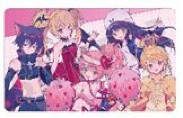 画像1: 【予約：8月30日(土)20時まで】アルマビアンカ　しゅごキャラ！ 夢ノ内さんイラスト 集合 キャラなりver. マルチデスクマット (1)
