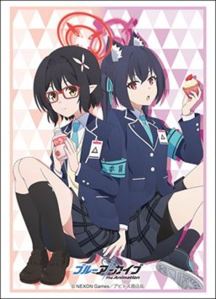 画像1: 【予約：9月2日(火)20時まで】ブシロードスリーブコレクションHG Vol.4913　ブルーアーカイブ The Animation『黒見セリカ&奥空アヤネ』 (1)