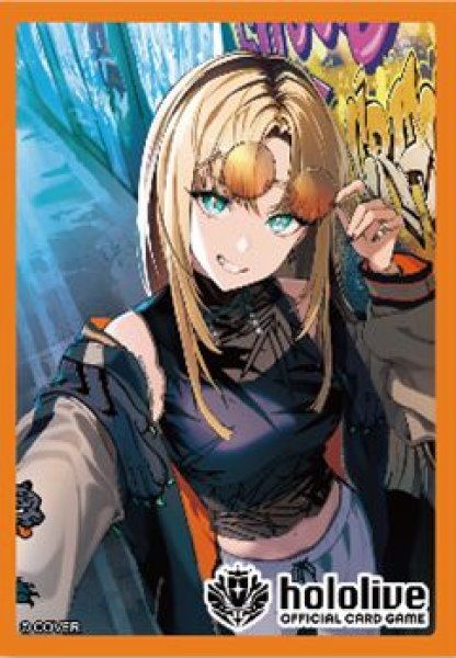 画像1: 【予約：9月3日(水)20時まで】hololive OFFICIAL CARD GAME オフィシャルホロカスリーブ Vol.22　『虎金妃笑虎』 (1)