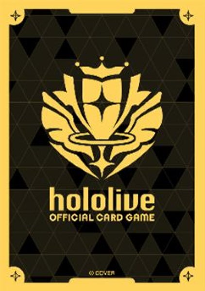 画像1: 【予約：9月3日(水)20時まで】hololive OFFICIAL CARD GAME オフィシャルホロカスリーブ Vol.25　『ブランドロゴ（Yellow）』 (1)