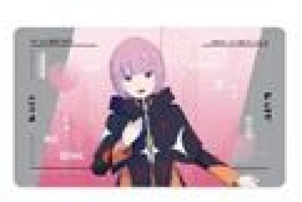 画像1: 【予約：9月6日(土)20時まで】アルマビアンカ　TVアニメ『神椿市建設中。』 森先 化歩 マルチデスクマット (1)