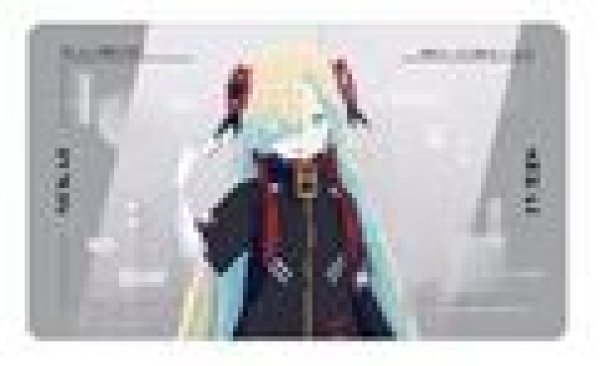 画像1: 【予約：9月6日(土)20時まで】アルマビアンカ　TVアニメ『神椿市建設中。』 夜河 世界 マルチデスクマット (1)