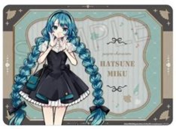 画像1: 【予約：9月6日(土)20時まで】(株)クラックス　初音ミク　ラバーマット　初音ミク　レトロ☆神戸2025 (1)