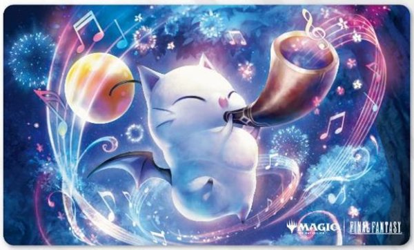 画像1: 【予約：9月14日(日)20時まで】エンスカイ　『マジック：ザ・ギャザリング――FINAL FANTASY』 プレイヤーズラバーマット MFR-08 ボックス購入特典プロモ 《通報の角笛》 (1)