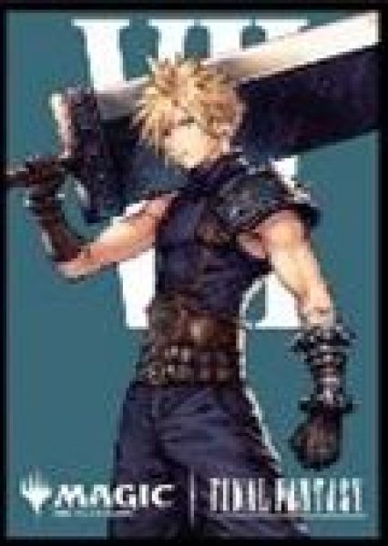 画像1: 【予約：9月14日(日)20時まで】エンスカイ　『マジック：ザ・ギャザリング――FINAL FANTASY』 プレイヤーズカードスリーブ MFS-31 「キャラクター」ボーダーレス版 《元ソルジャー、クラウド》 (1)
