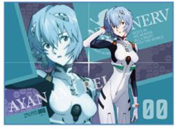画像1: 【予約：9月17日(水)20時まで】ブロッコリー TCG万能プレイマット　『ヱヴァンゲリヲン新劇場版』「綾波 レイ」リバイバル (1)