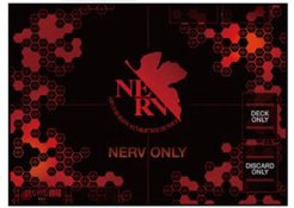 画像1: 【予約：9月17日(水)20時まで】ブロッコリー TCG万能プレイマット　『ヱヴァンゲリヲン新劇場版』「NERV」リバイバル (1)