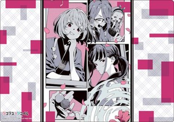 画像1: 【予約：9月17日(水)20時まで】ブシロード ラバーマットコレクション V2 Vol.1823　リコリス・リコイル『Take it easy』 (1)