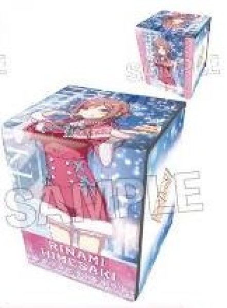画像1: 【予約：9月20日(土)20時まで】(株)PROOF　学園アイドルマスター イラスト合皮製デッキケースNT clumsy trick '24クリスマス 姫崎莉波 (1)
