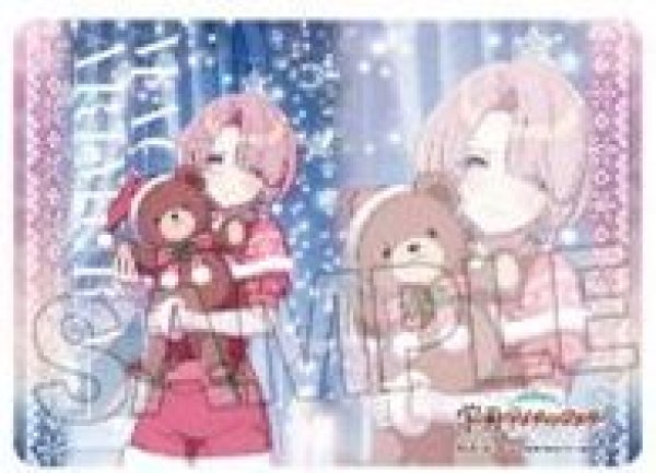 画像1: 【予約：9月20日(土)20時まで】(株)PROOF　学園アイドルマスター イラストプレイマットNT Fluorite '24クリスマス 有村麻央 (1)