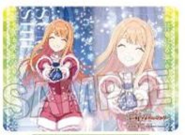 画像1: 【予約：9月20日(土)20時まで】(株)PROOF　学園アイドルマスター イラストプレイマットNT Tame-Lie-One-Step '24クリスマス 紫雲清夏 (1)