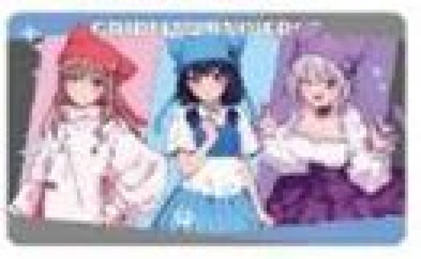 画像1: 【予約：9月21日(日)20時まで】アルマビアンカ　グリッドマン ユニバース 描き下ろし 集合 猫の着ぐるみver. マルチデスクマット (1)