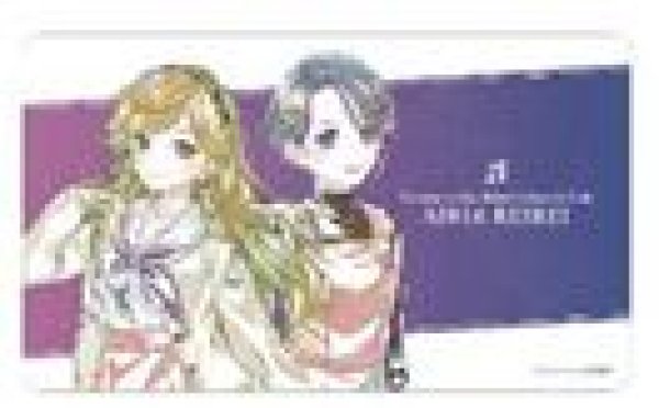 画像1: 【予約：9月21日(日)20時まで】アルマビアンカ　TVアニメ「うたごえはミルフィーユ」 アイリ&レイレイ Ani-Art マルチデスクマット (1)