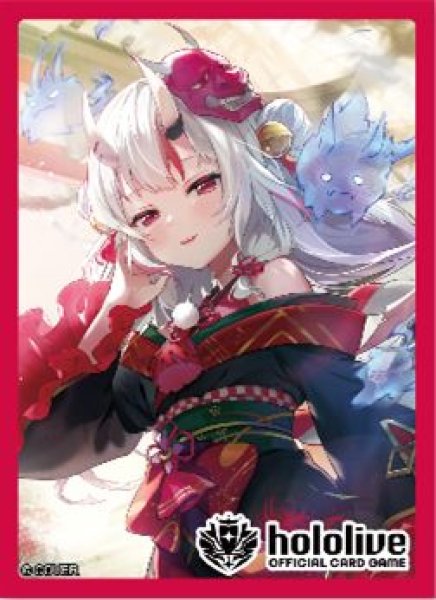 画像1: 【予約：9月30日(火)20時まで】hololive OFFICIAL CARD GAME オフィシャルホロカスリーブ Vol.27　『百鬼あやめ』 (1)